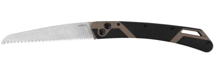 Kershaw 2556 Taskmaster 2 Folding Saw 7" Nickel Plated Serrated Blade,