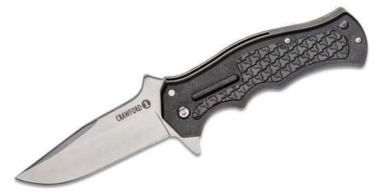 Cold Steel 20MWCB Crawford Model 1 Flipper Knife 3.5" 4.116 Clip Point