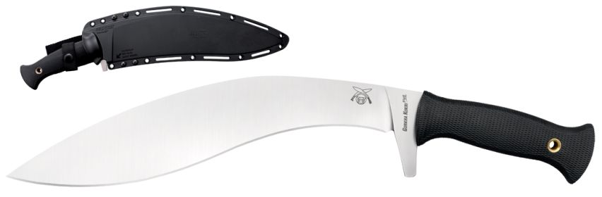 Gurkha Kukri Plus 17" Overall 12" Blade 5/16" Thick 4034 Stainless