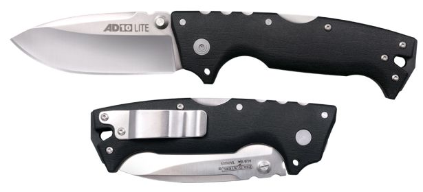 AD-10 LITE  DROP POINT  AUS10A  BLACK GFN