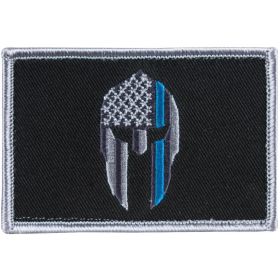 SPARTA LOGO PATCH - BLUE/BLACK - 6 PACK