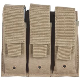 TRIPLE PISTOL MAG POUCH - COYOTE